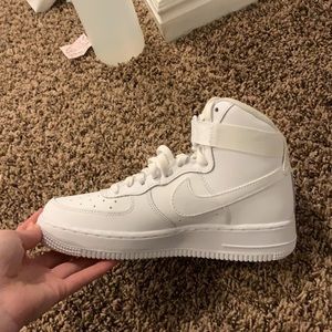 High top airforce 1s